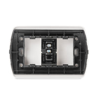 Interruptor Simple 9/12 + Interruptor Conmutador 9/24 Embutida 10A-250V, Color Blanco