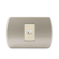 Toma Telefonica Rj-11 Embutida, Color Champagne