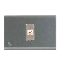 Toma Telefonica Rj-11 Embutido, Color Gris