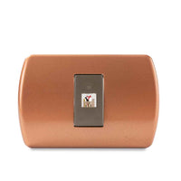 Toma Telefonica Rj-11 Embutida, Color Dorado