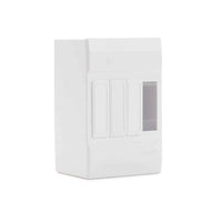 Tablero Sobrepuesto Para 4 Circuitos Riel Din