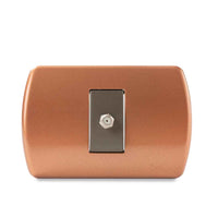 Toma Tv Cable Coaxial, Embutida, Linea Toscana, Color Dorado