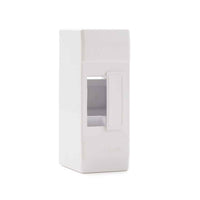 Tablero Sobrepuesto Para 2 Circuitos Riel Din