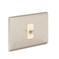 Toma Tv Cable, Coaxial Embutido, Color Champagne