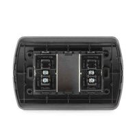 Interruptor Doble 9/15 Embutida 10A-250V, Color Champagne