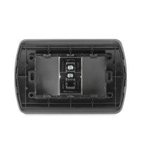 Interruptor Simple 9/12 Embutida 10A-250V, Color Grafito