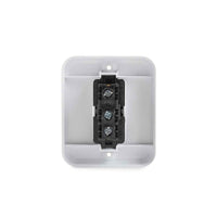 Interruptor Conmutador 9/24 10A-250V Sobrepuesto, Color Blanco