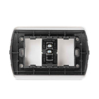 Interruptor Doble 9/15 Embutida 10A-250V, Color Blanco