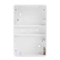 Tablero Para 4 Circuitos Sobrepuesto Riel Din con Puerta Transparente y Regleta de Conexión