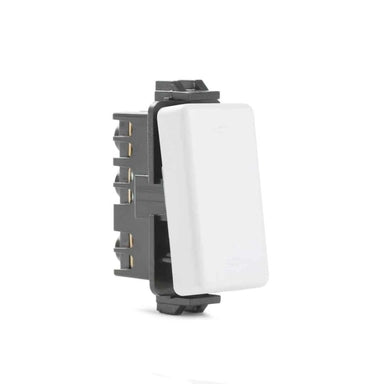 Modulo Interruptor Conmutador 9/24 10A-250V, Color Blanco